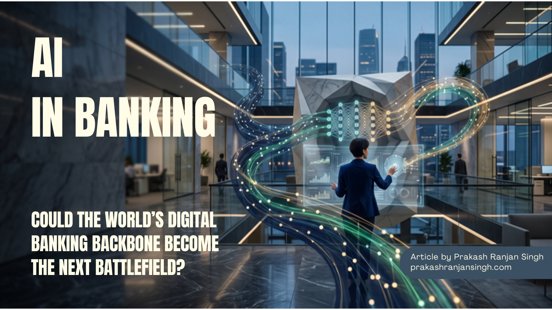AI in Banking: Could the World’s Digital Banking Backbone Become the Next Battlefield?