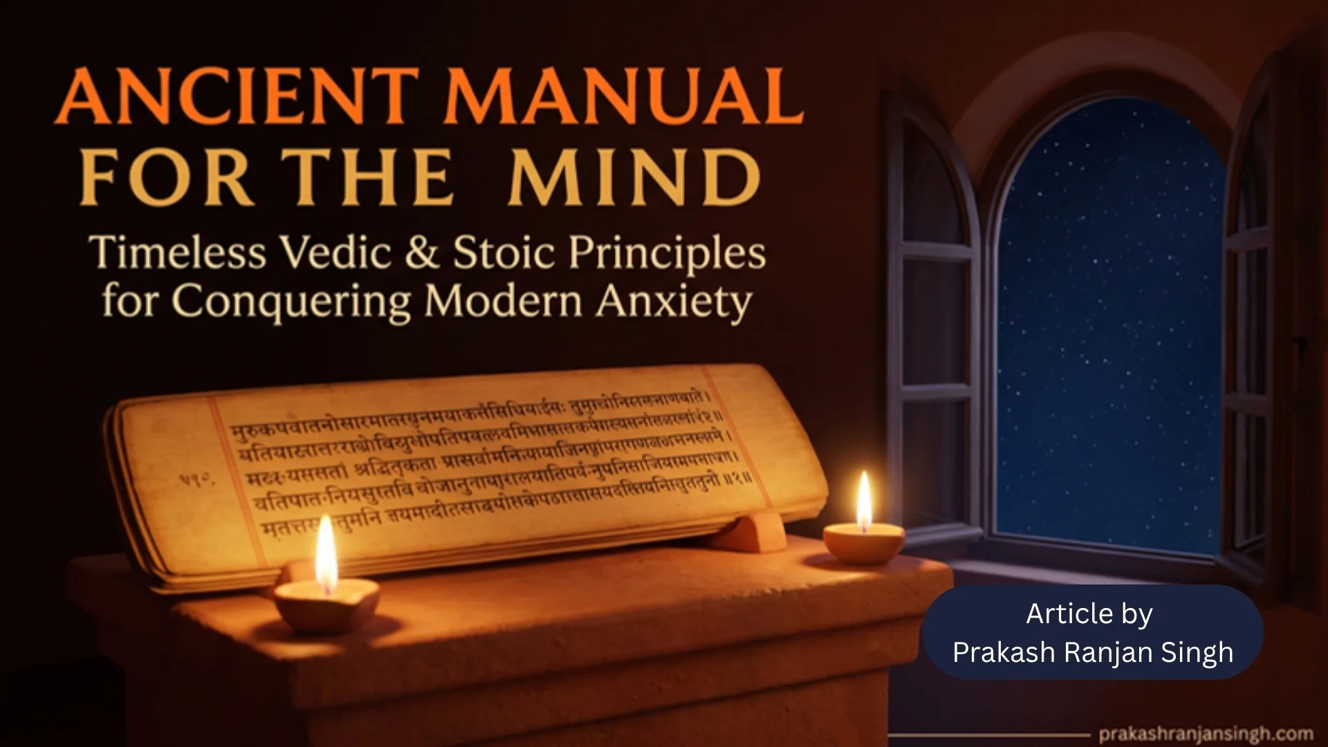 An ancient manual for rewiring the mind — timeless wisdom for modern stress