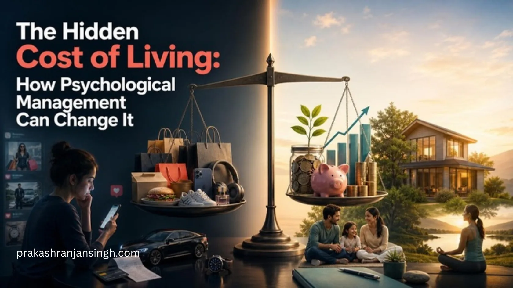 The hidden cost of living and psychological management