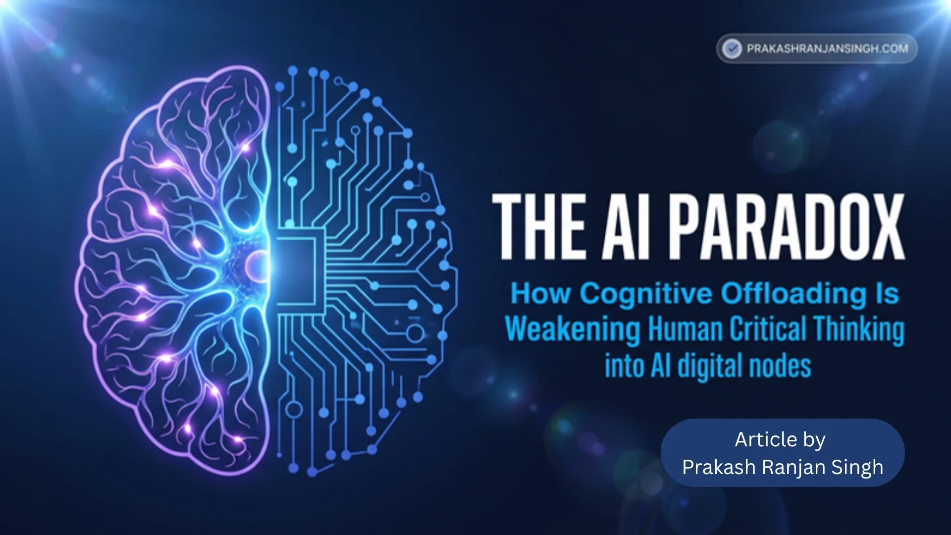 The AI paradox — how artificial intelligence both helps and threatens human progress