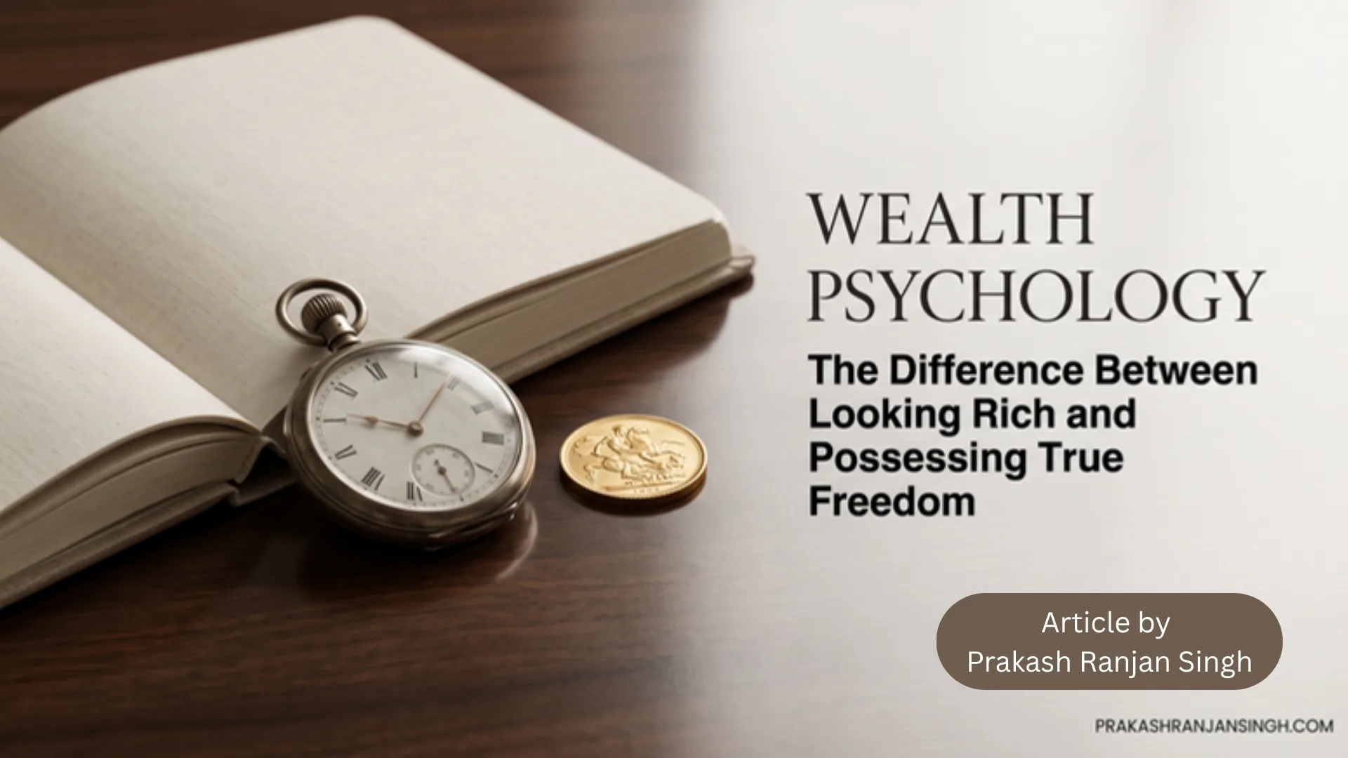 Wealth psychology — how mindset shapes long-term financial outcomes