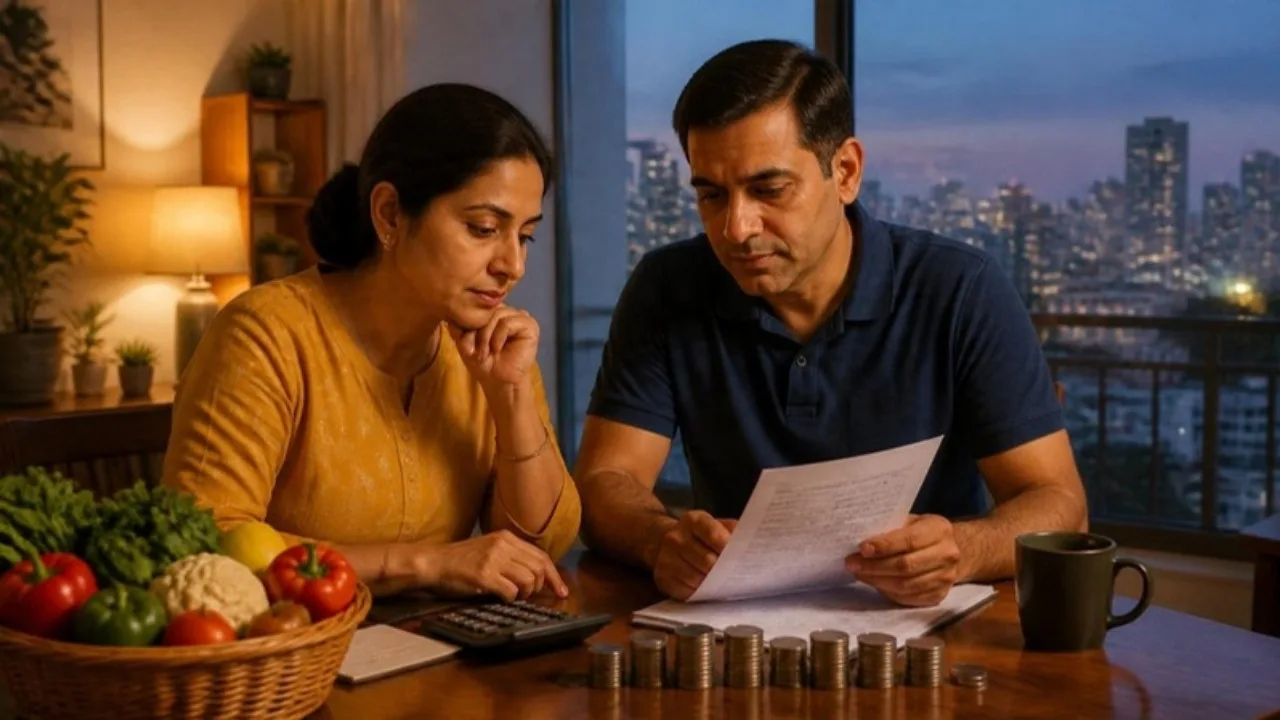 Couple reviewing home loan papers to understand repo rate impact on their EMI