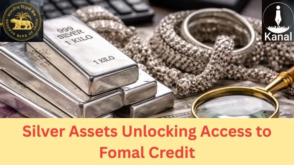 Silver jewellery and coins kept as household savings in India, the kind of items a silver loan can be taken against